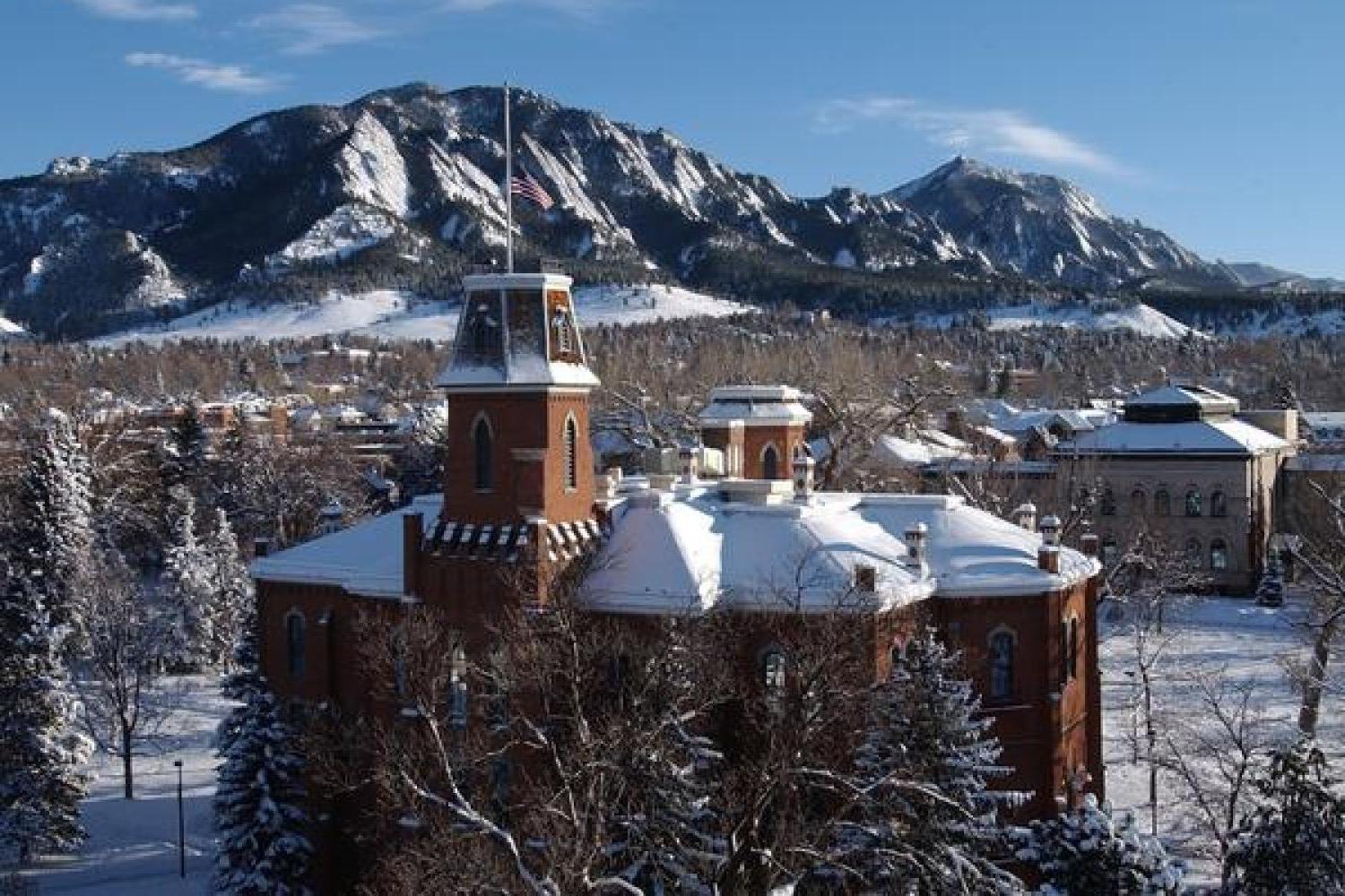 Old Main was the first building on campus